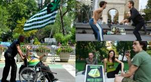 Washington Square Park were Occupy Weed Street is taking place.